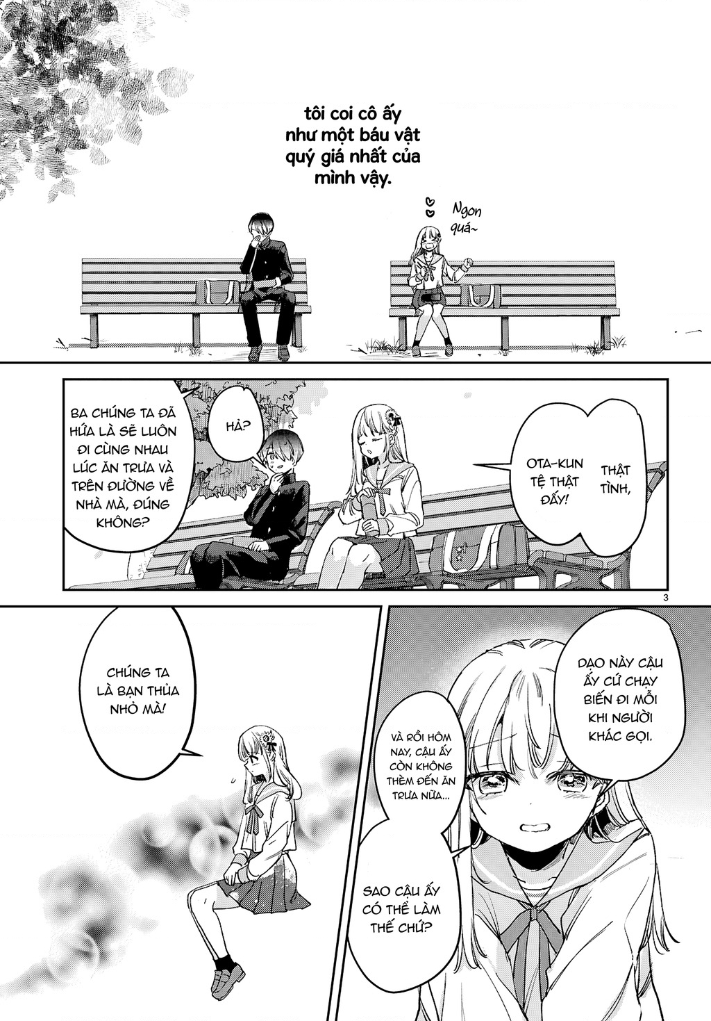 Thanh xuân là một vòng lặp hình tam giác Chapter 1 - Trang 2