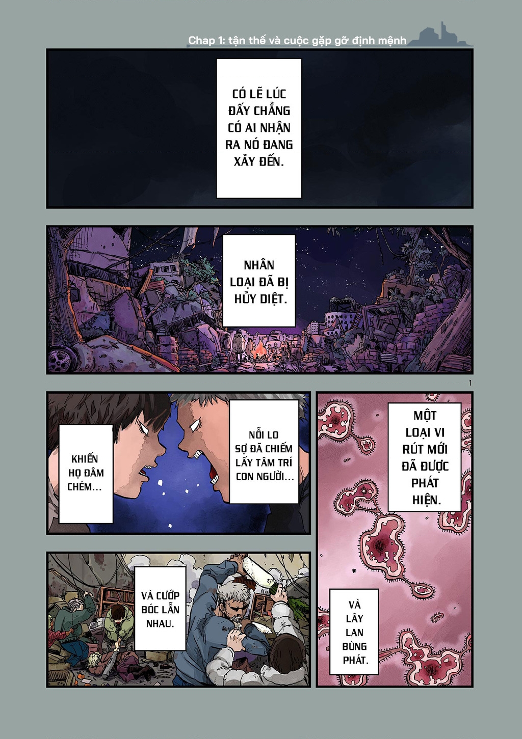Liệu nhân loại có cần nền văn minh thời tận thế không? Chapter 1 - Trang 2