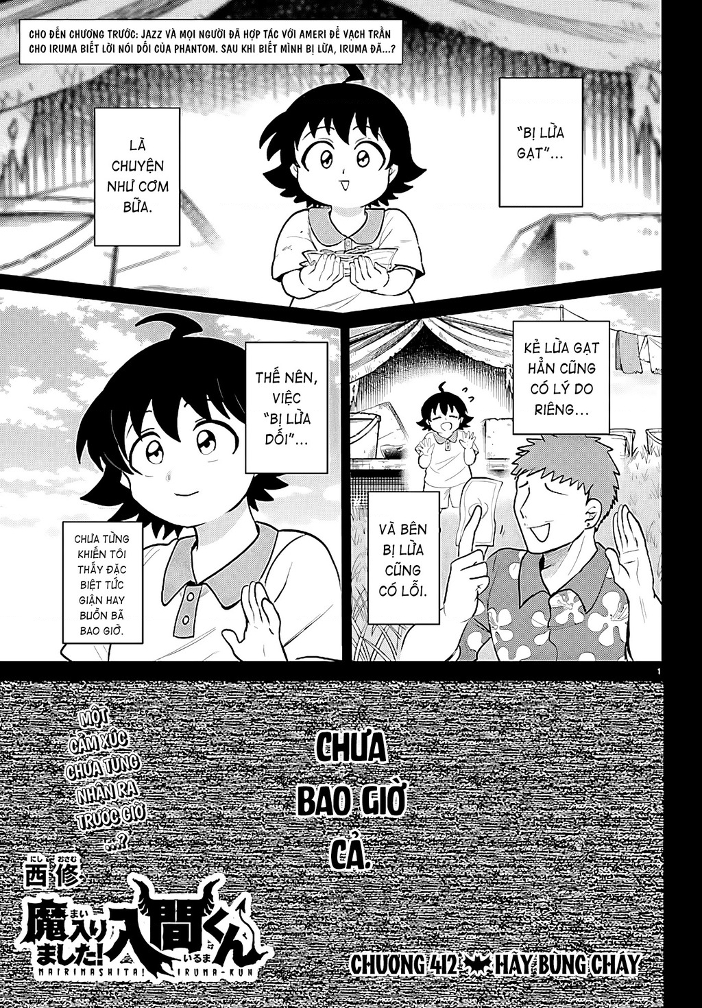 Chào Mừng Cậu Đến Trường Iruma-Kun Chapter 412 - 1
