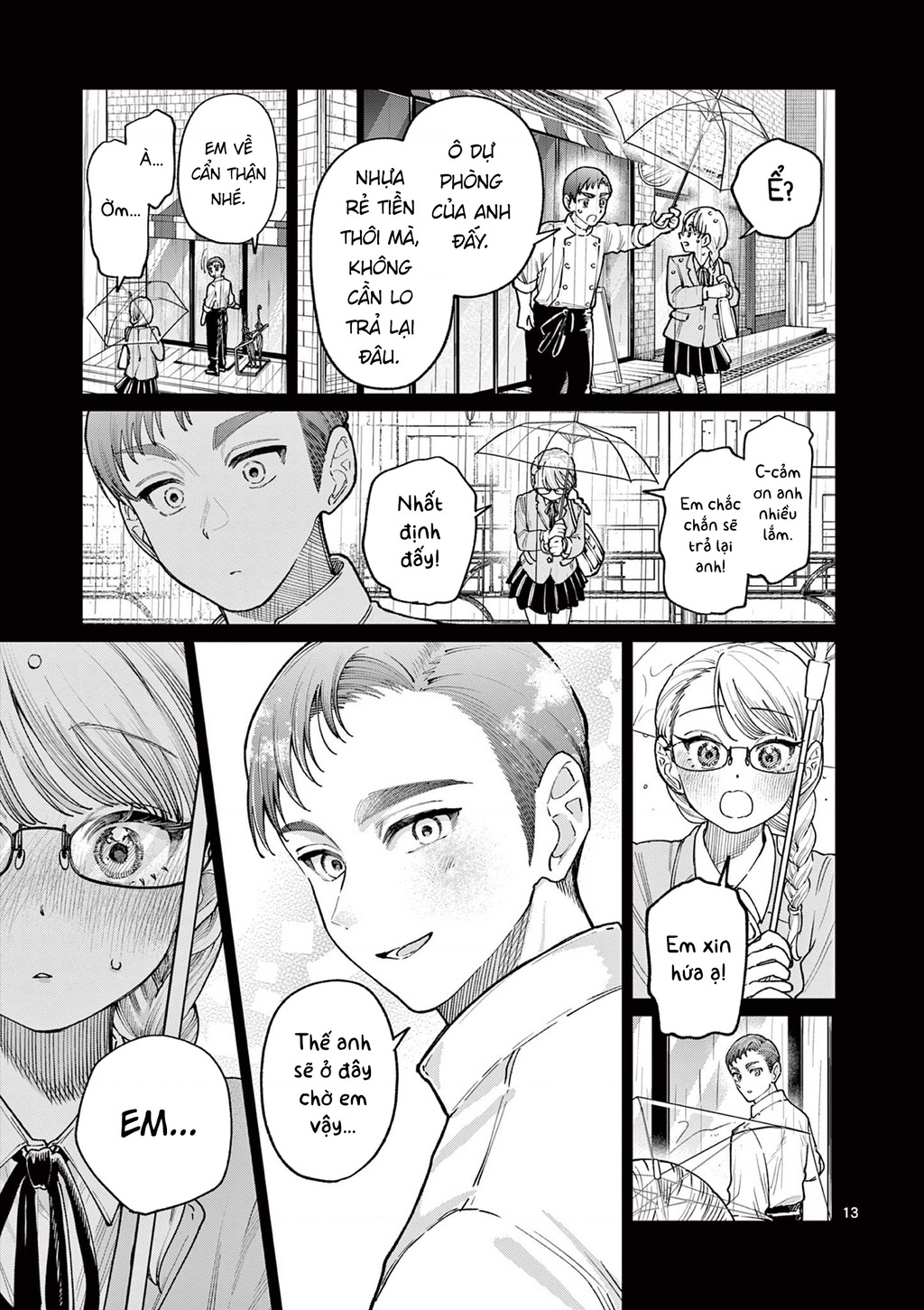 Tình yêu màu Lam nhà Wakaba Chapter 23 - 13