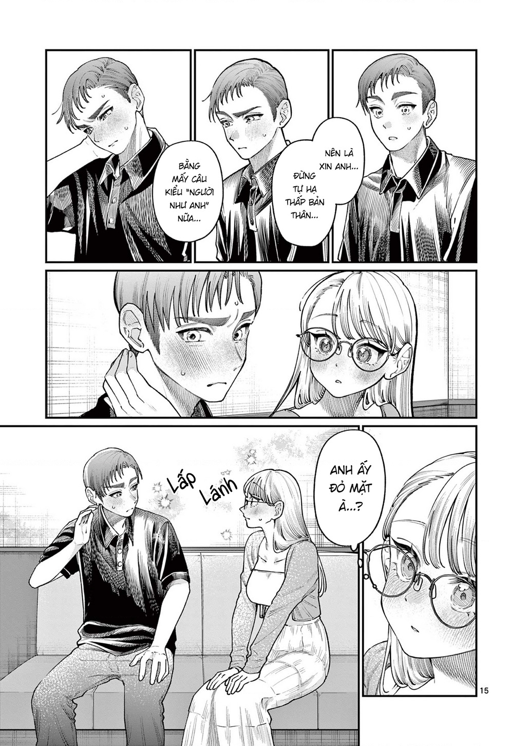 Tình yêu màu Lam nhà Wakaba Chapter 23 - 15
