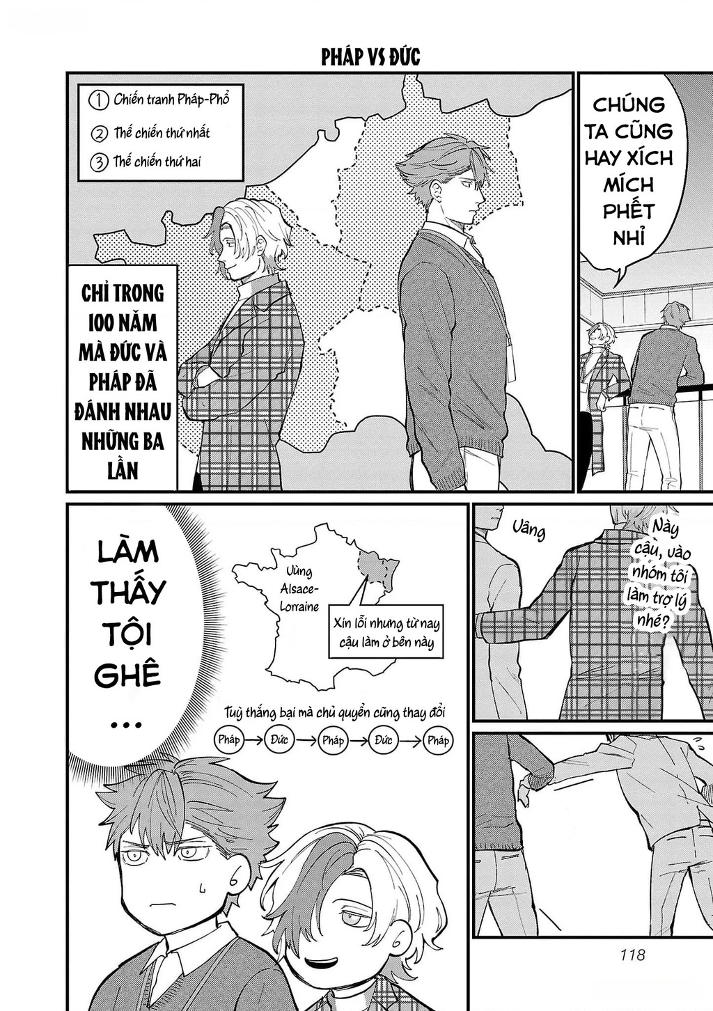 Khi trai đẹp là quốc gia - Chiseigaku Boys Chapter 9 - 4