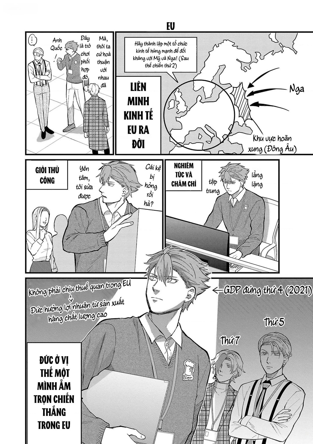 Khi trai đẹp là quốc gia - Chiseigaku Boys Chapter 9 - 10