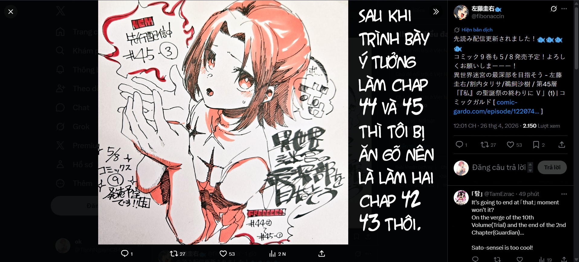 Isekai Meikyuu No Saishinbu Wo Mezasou Chapter 43 - 24