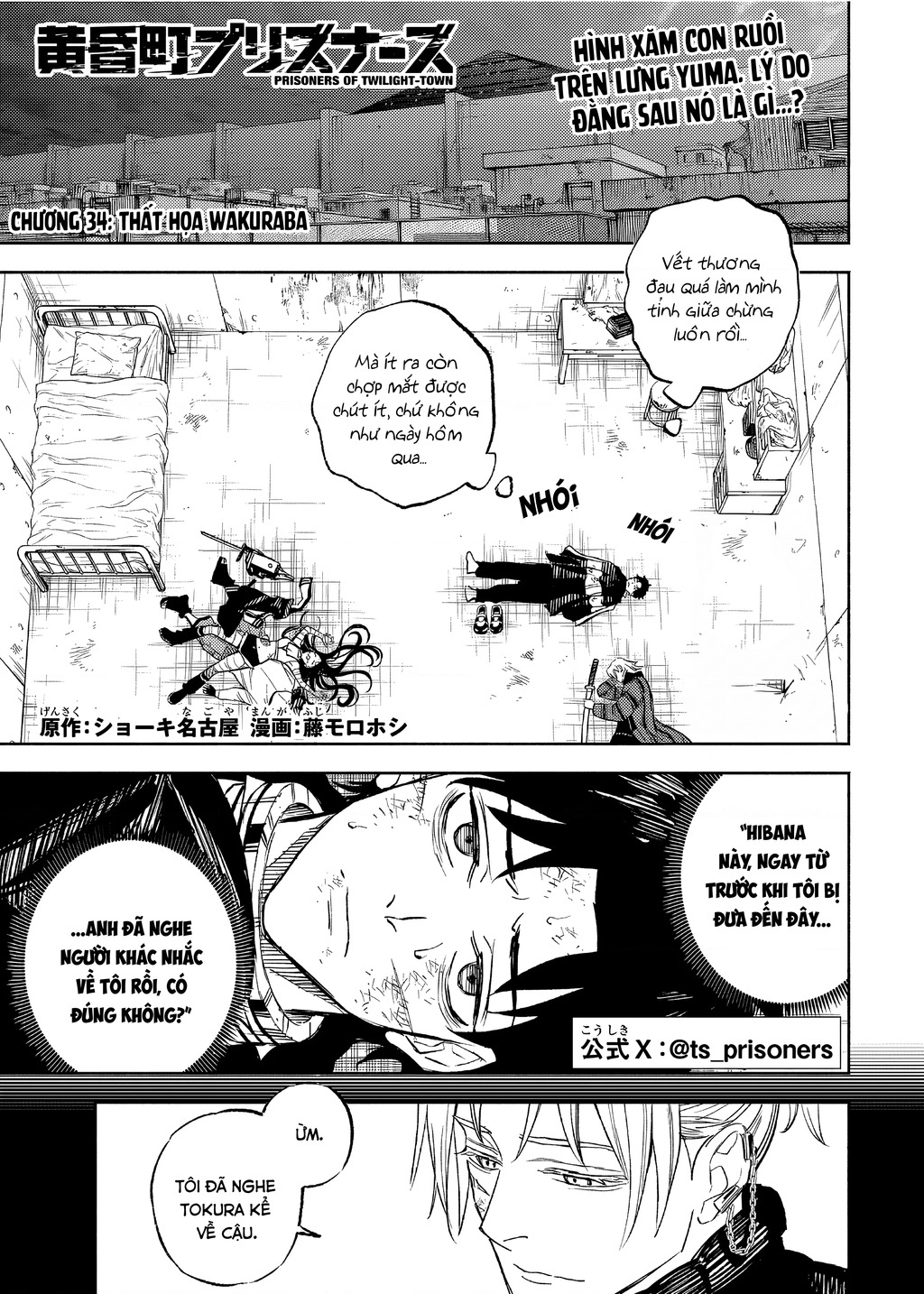 Tù Nhân Thị Trấn Hoàng Hôn Chapter 34 - 1