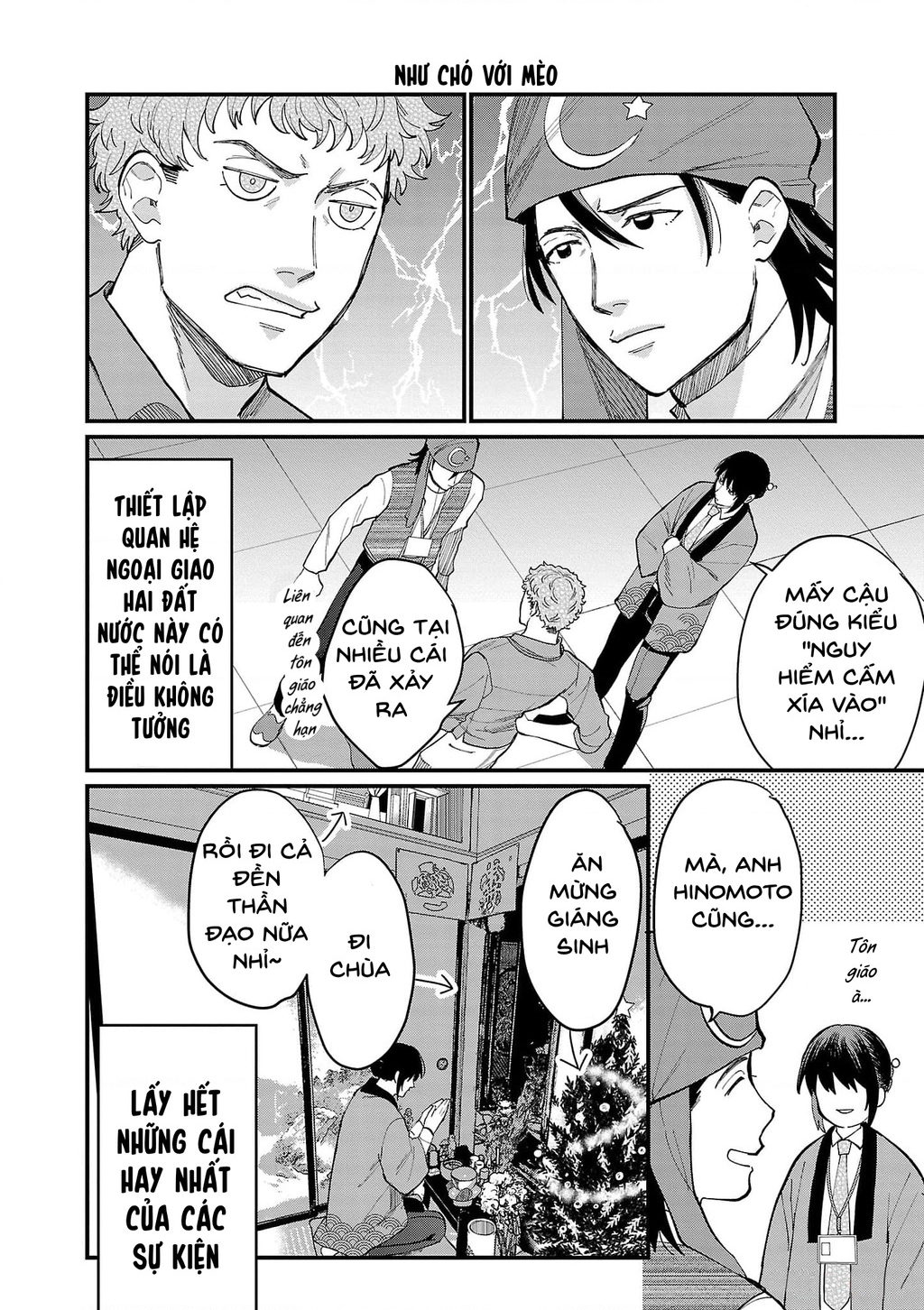 Khi trai đẹp là quốc gia - Chiseigaku Boys Chapter 10 - 5