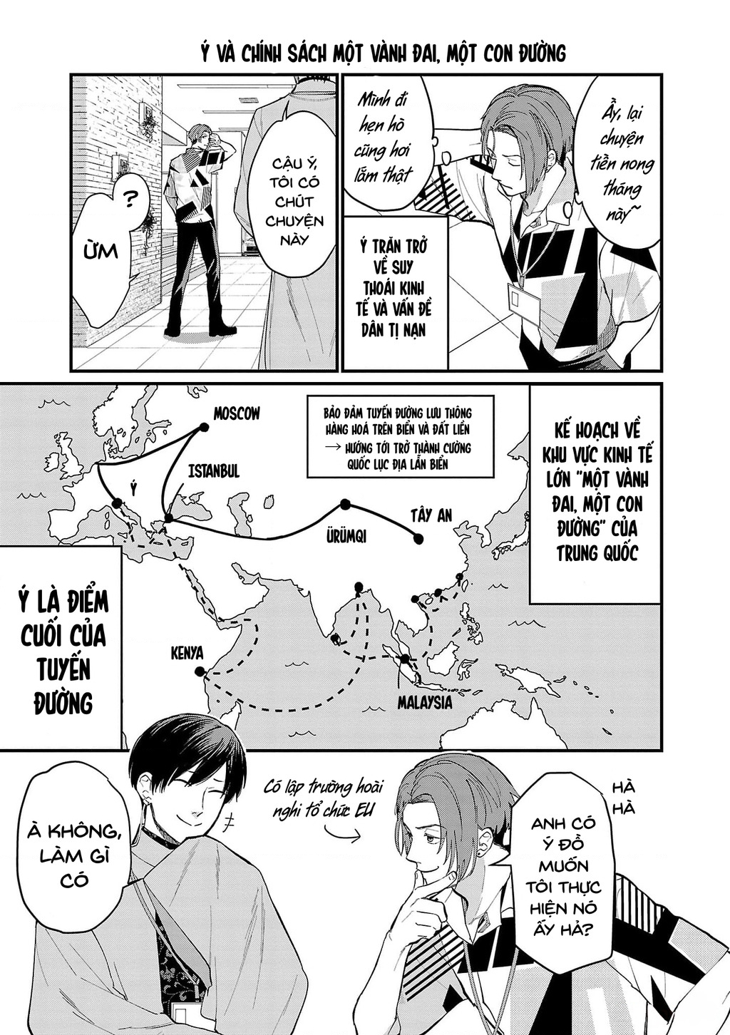 Khi trai đẹp là quốc gia - Chiseigaku Boys Chapter 11 - 15