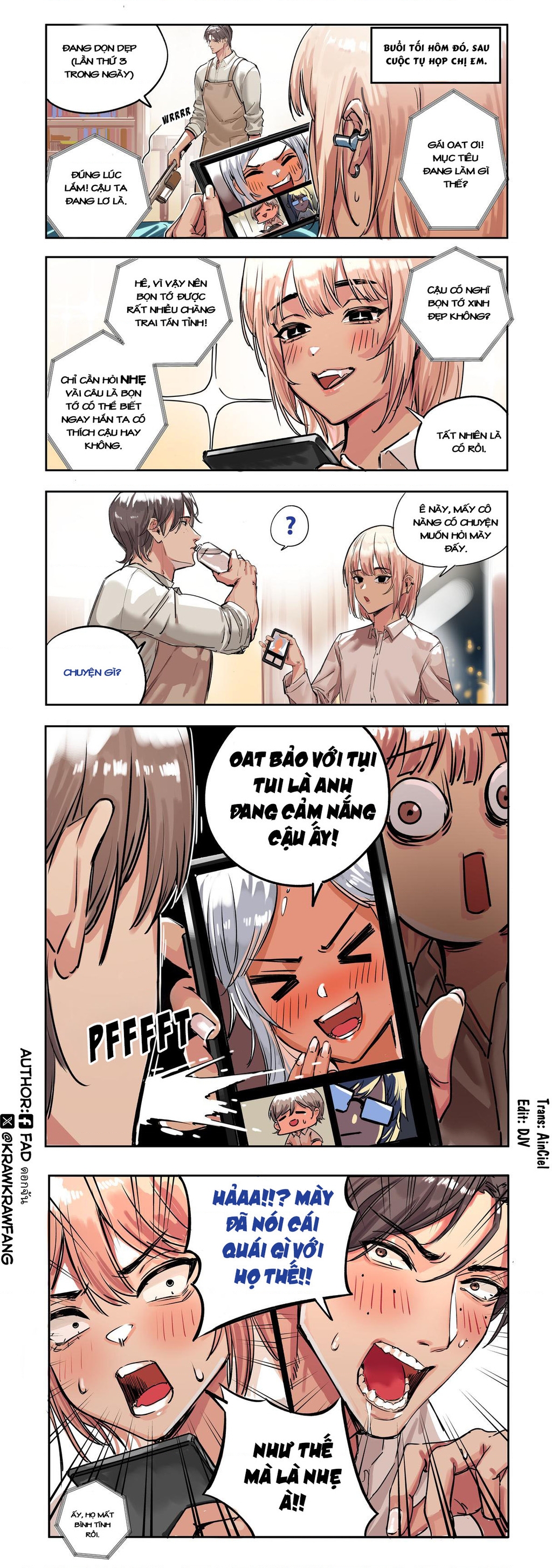 Thằng bạn dân chơi nay đã hóa "gái" Chapter 3 - 8