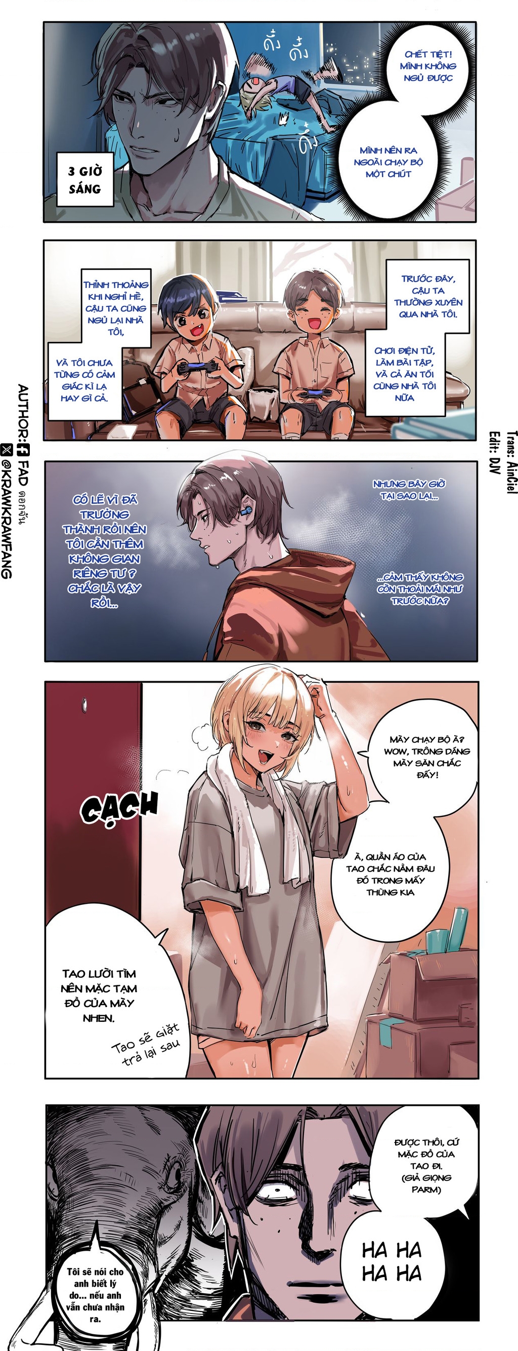 Thằng bạn dân chơi nay đã hóa "gái" Chapter 3 - 5