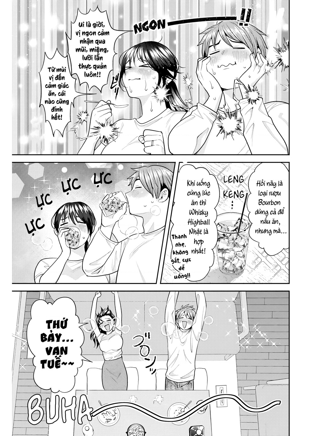 Thưởng rượu đêm khuya là bí quyết để giữ gìn hạnh phúc hôn nhân. Chapter 10 - 16