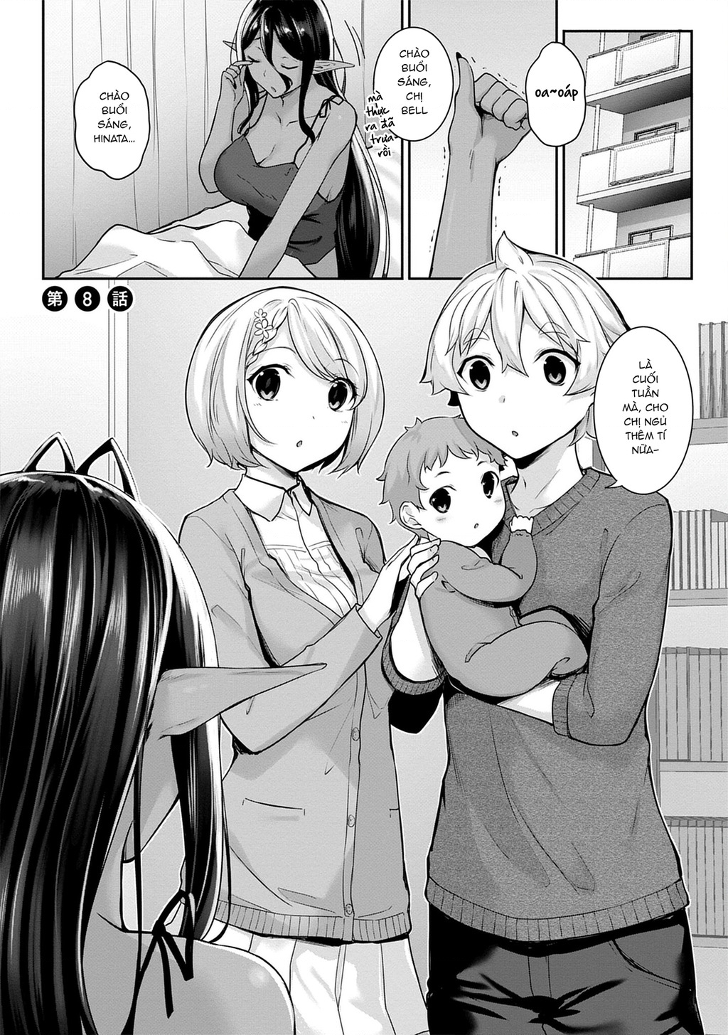 Chotto Dake Ai Ga Omoi Dark Elf Ga Isekai Kara Oikakete Kita Chapter 8 - 3