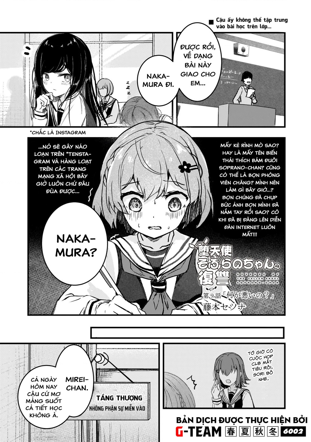 Sự Báo Thù Của Thiên Thần Sa Ngã Soprano-Chan Chapter 9 - 2