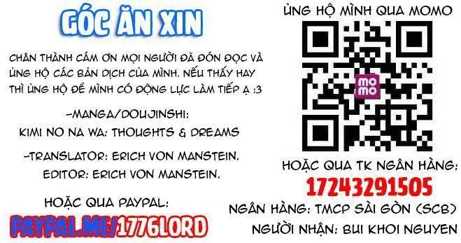 Tên Cậu Là Gì: Nghĩ Ngợi & Mộng Mơ Chapter 9 - 50