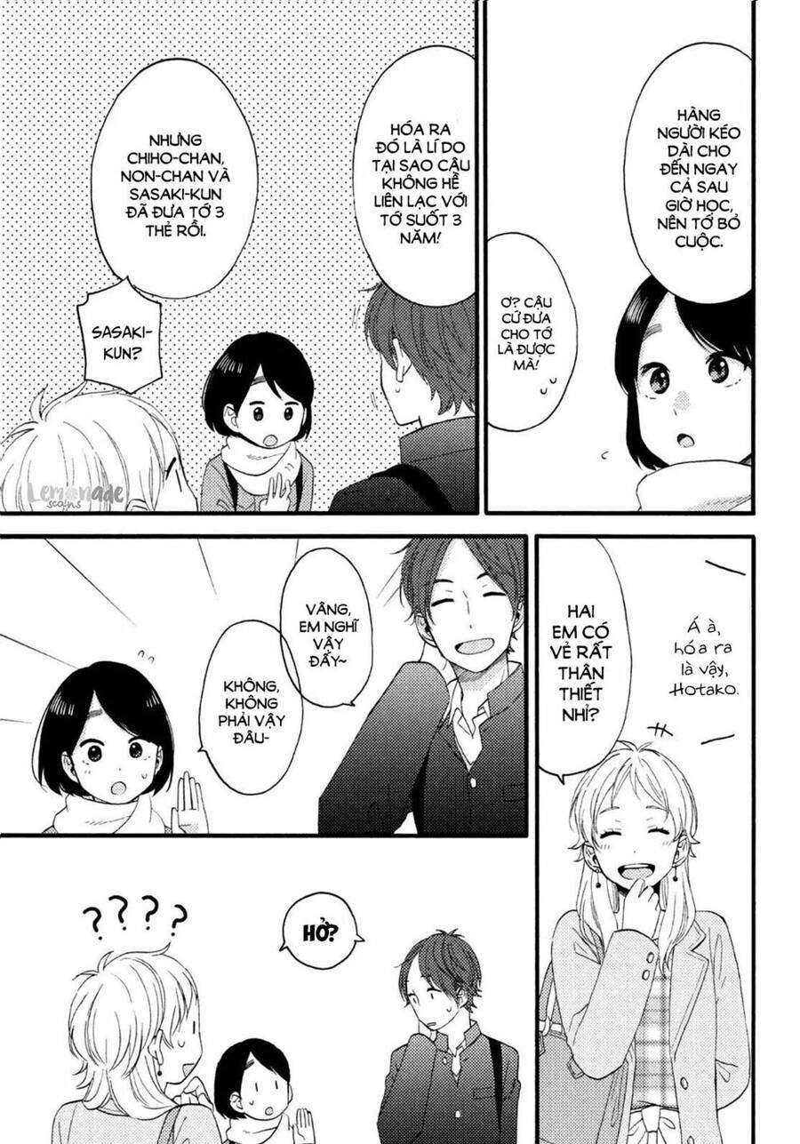 Hananoi-Kun Và Căn Bệnh Tình Yêu Chapter 11 - 14