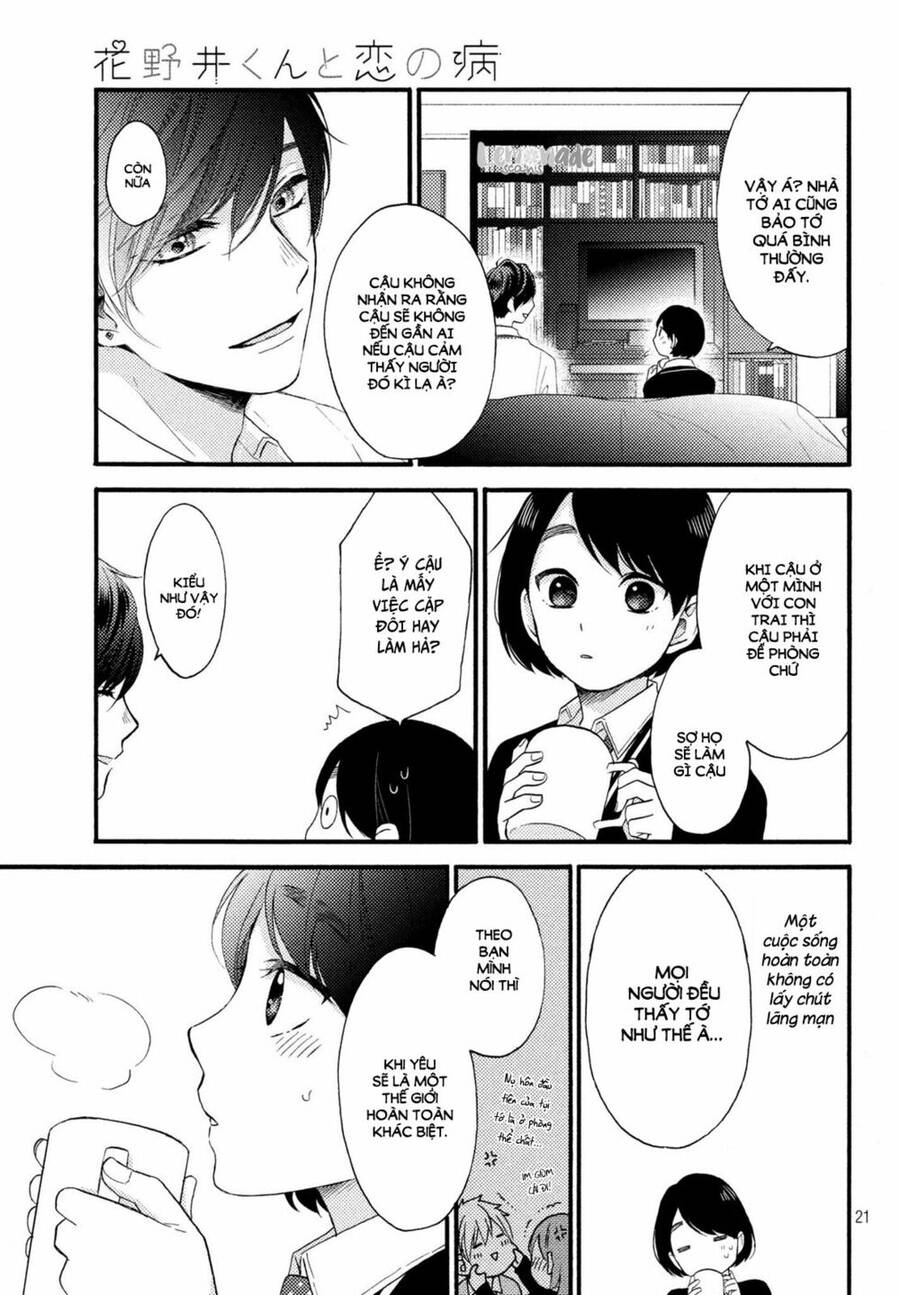 Hananoi-Kun Và Căn Bệnh Tình Yêu Chapter 3 - 23