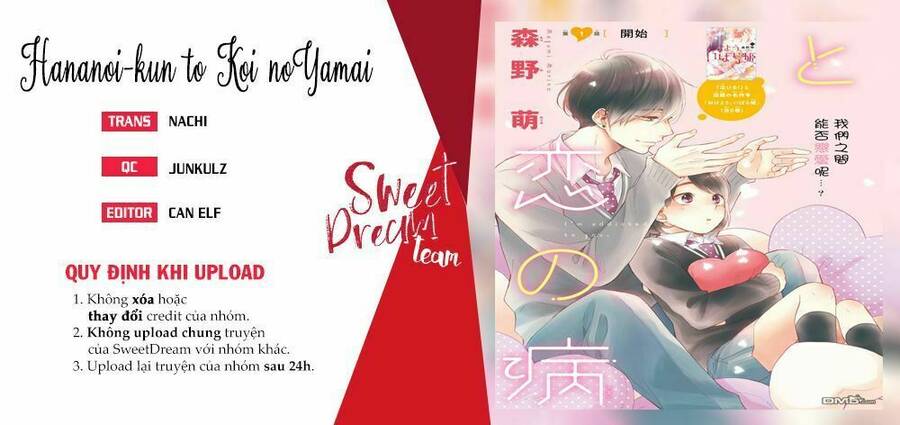 Hananoi-Kun Và Căn Bệnh Tình Yêu Chapter 9 - 1