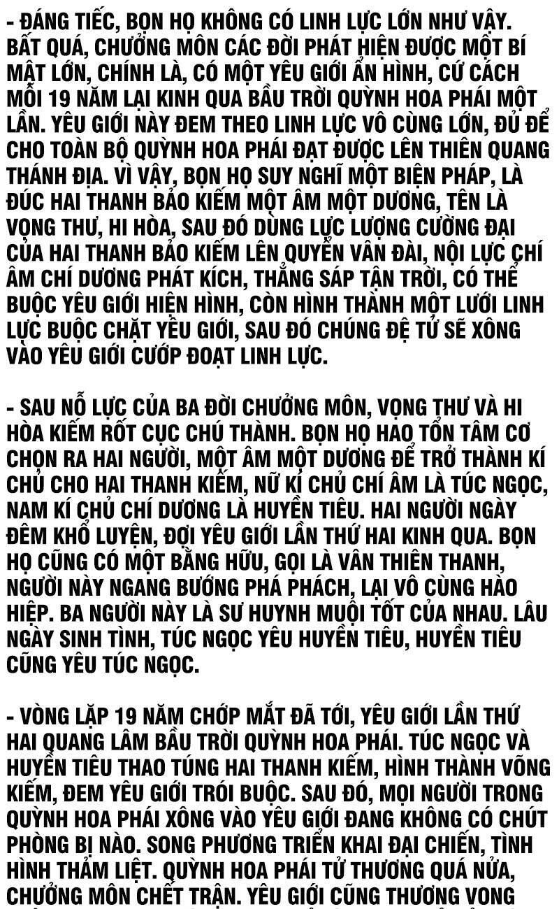 Tiên Kiếm Kỳ Hiệp Truyện Tứ Chapter 1 - 3