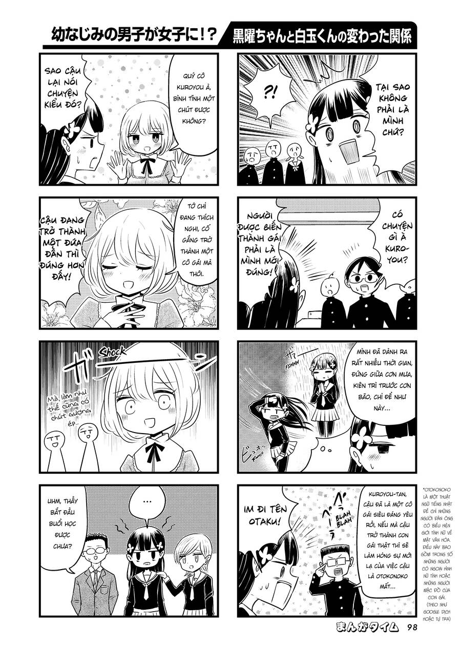 Mối Quan Hệ Kỳ Lạ Của Kuroyou-Chan Và Shirotama-Kun Chapter 2 - 3