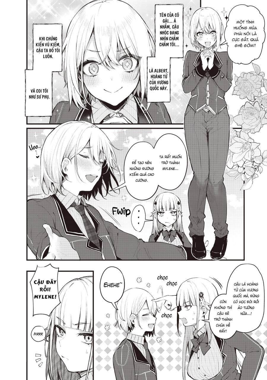 Savage Fang Ojou-Sama: Shijou Saikyou No Youhei Wa Shijou Saikyou No Bougyaku Reijou To Natte Ni Dome No Sekai O Musou Suru Chapter 0.1 - 3