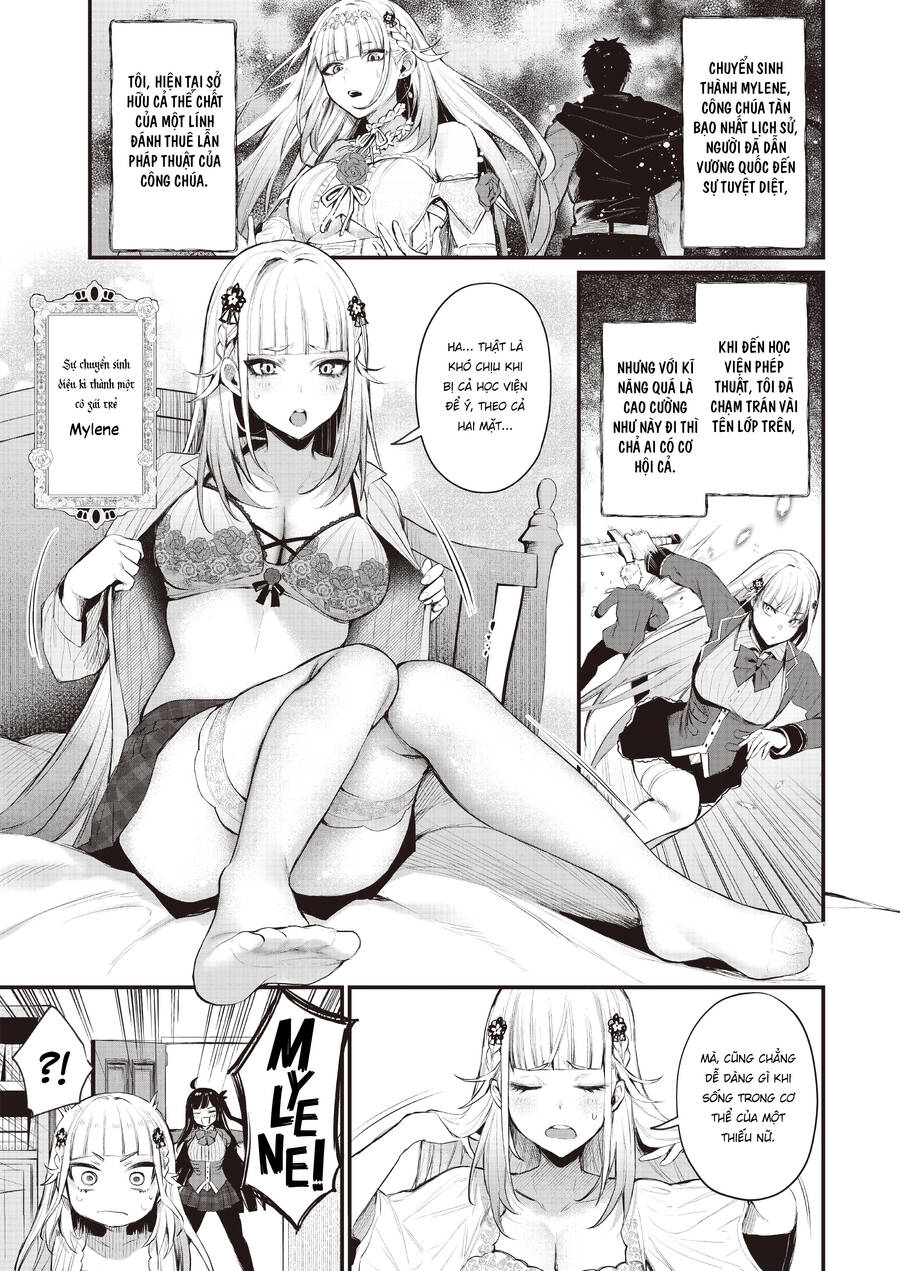 Savage Fang Ojou-Sama: Shijou Saikyou No Youhei Wa Shijou Saikyou No Bougyaku Reijou To Natte Ni Dome No Sekai O Musou Suru Chapter 0.2 - 2