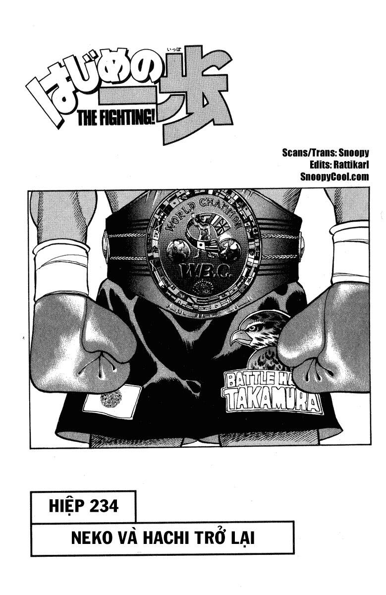 Võ Sĩ Quyền Anh Ippo Chapter 234 - 1