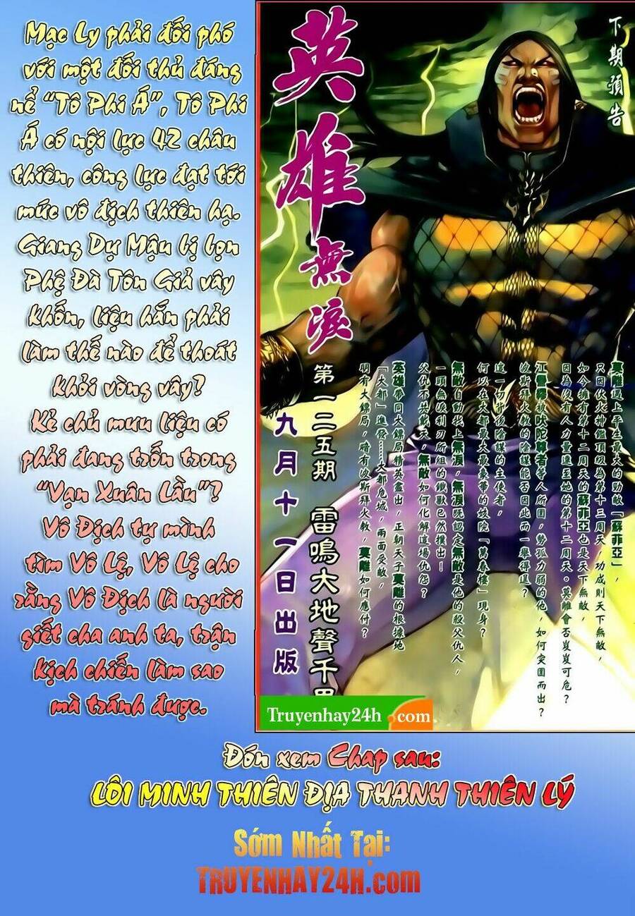 Anh Hùng Vô Lệ Chapter 124 - 34
