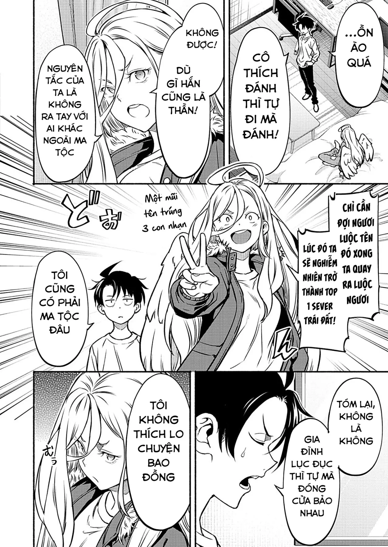 Vui Mừng Vì Được Trở Về Từ Dị Giới, Ai Ngờ Trái Đất Cũng "Dị" Không Tưởng Chapter  10 - 17