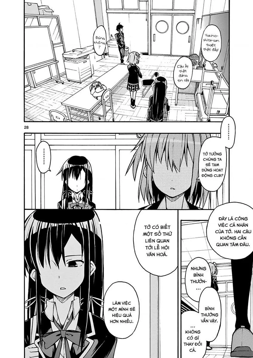 Chuyện Tình Thanh Xuân Bi Hài Của Tôi Quả Nhiên Là Sai Lầm @Comic Chapter 36 - 27