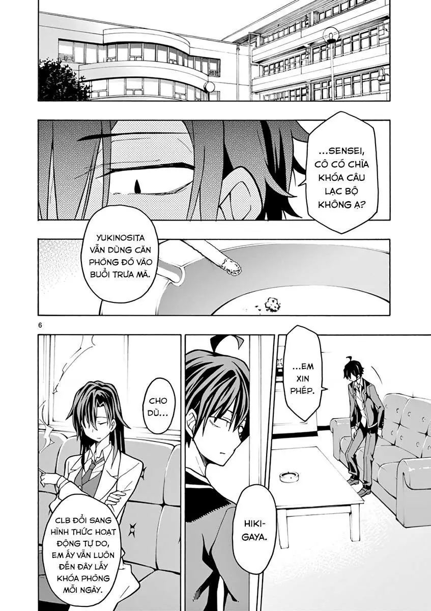 Chuyện Tình Thanh Xuân Bi Hài Của Tôi Quả Nhiên Là Sai Lầm @Comic Chapter 56 - 6