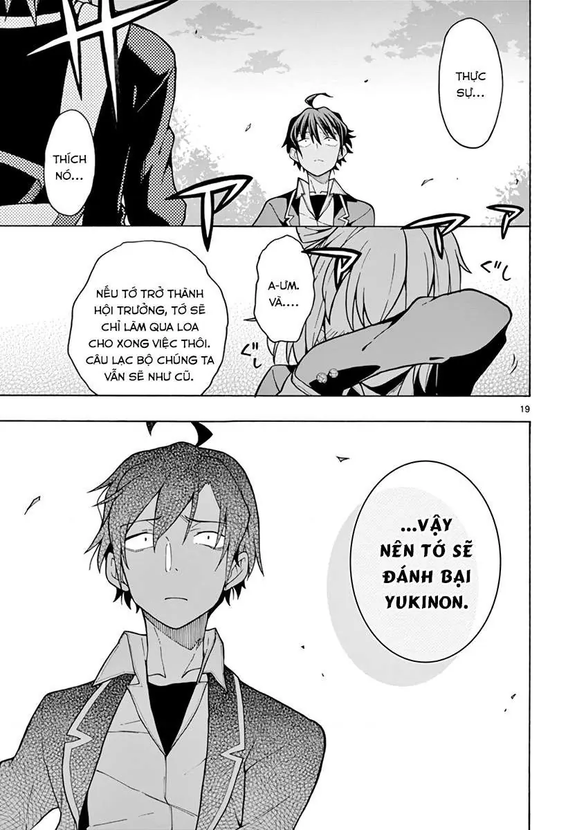 Chuyện Tình Thanh Xuân Bi Hài Của Tôi Quả Nhiên Là Sai Lầm @Comic Chapter 56 - 19