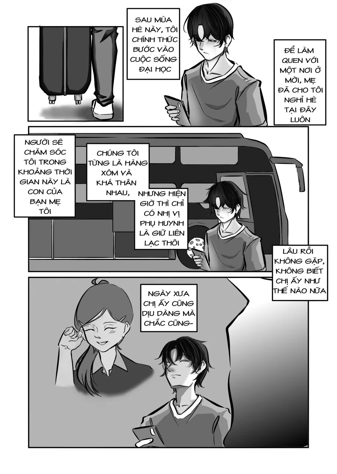 Bà Chị Hàng Xóm Nay Có Hơi Lạ Chapter 1 - 2