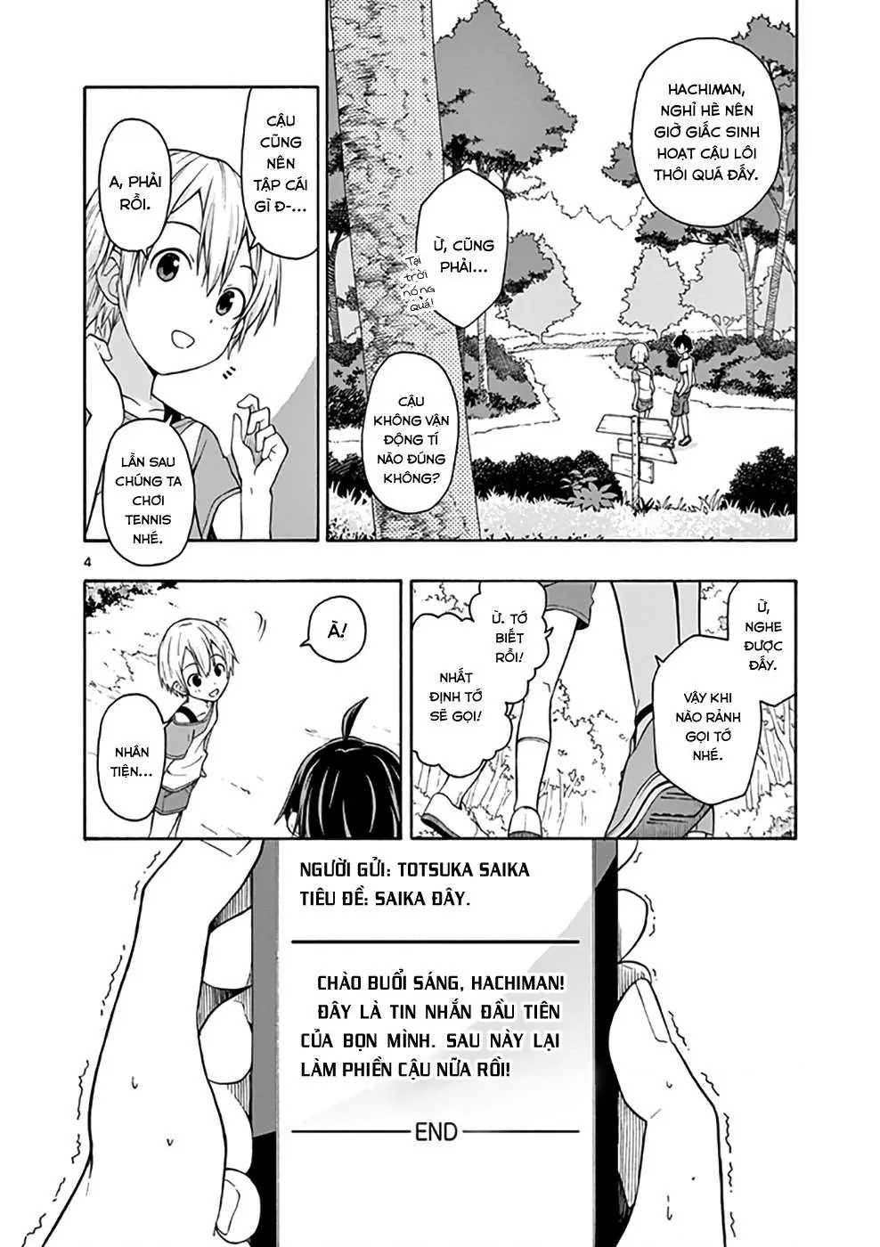 Chuyện Tình Thanh Xuân Bi Hài Của Tôi Quả Nhiên Là Sai Lầm @Comic Chapter 27 - 4