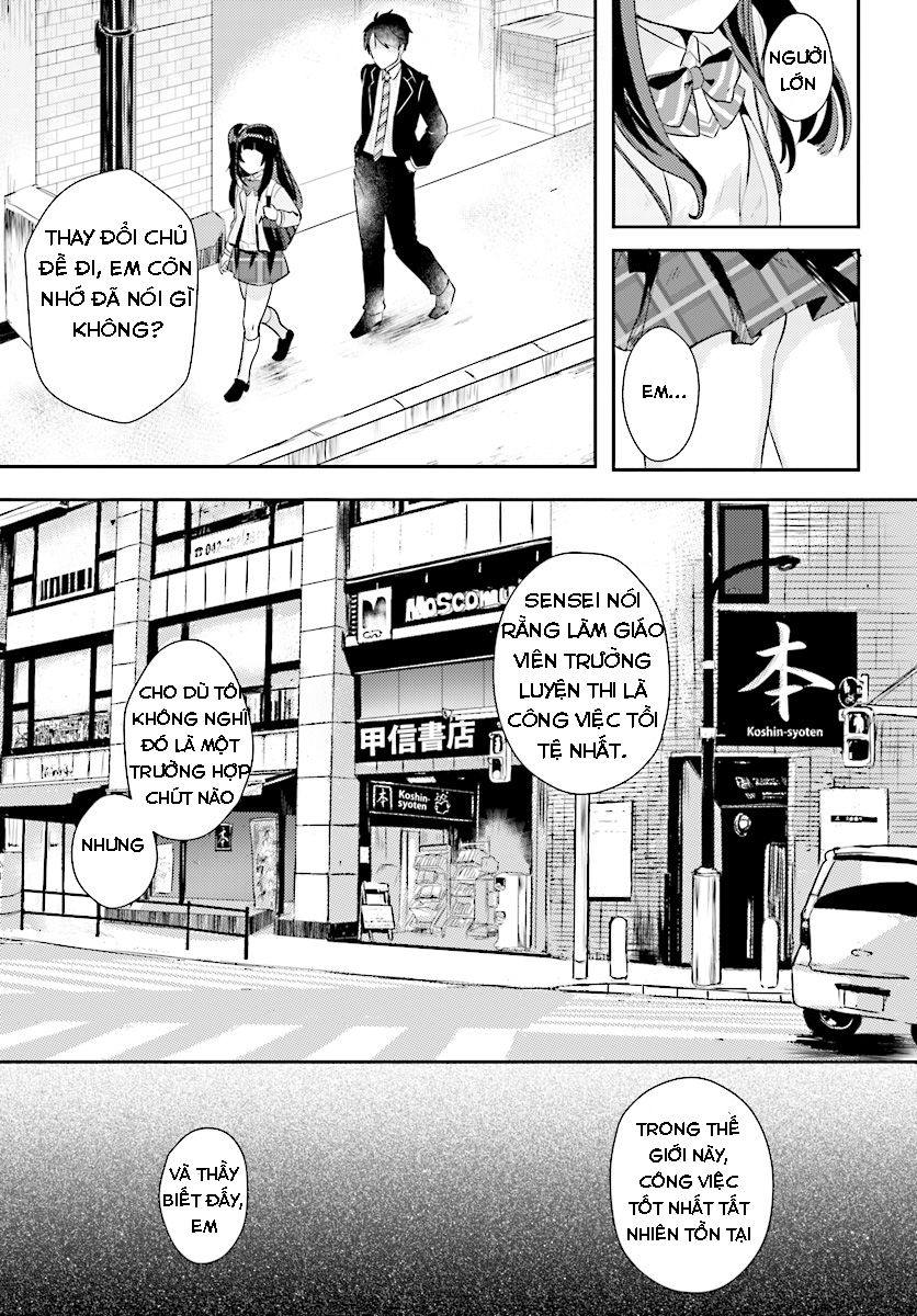 Có Phải Là Một Tội Ác Không? Khi Bị Đe Dọa Bởi Chính Học Sinh Của Bạn! Chapter 4 - 3