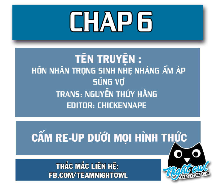 Hôn Nhân Trọng Sinh Nhẹ Nhàng Ấm Áp Sủng Vợ Chapter 6 - 1