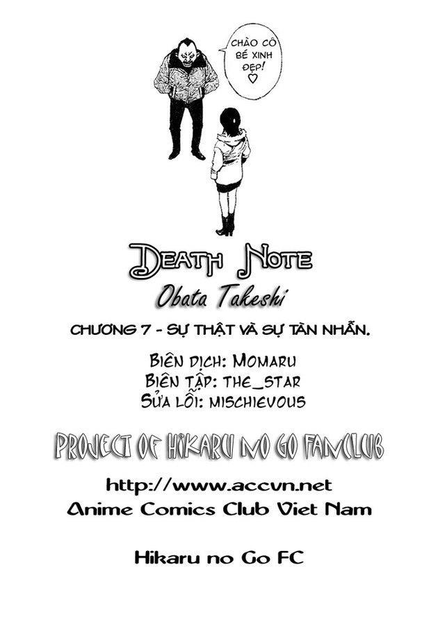 Cuốn Sổ Thiên Mệnh Chapter 7 - 1