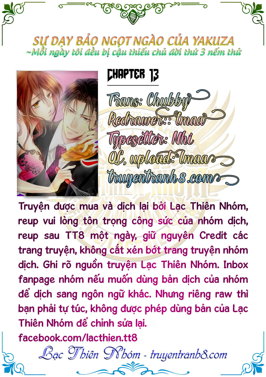 Sự Dạy Bảo Ngọt Ngào Của Yakuza Chapter 13 - 3