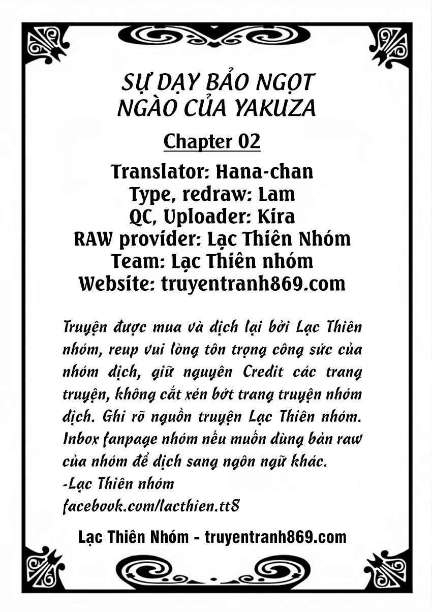 Sự Dạy Bảo Ngọt Ngào Của Yakuza Chapter 2 - 2