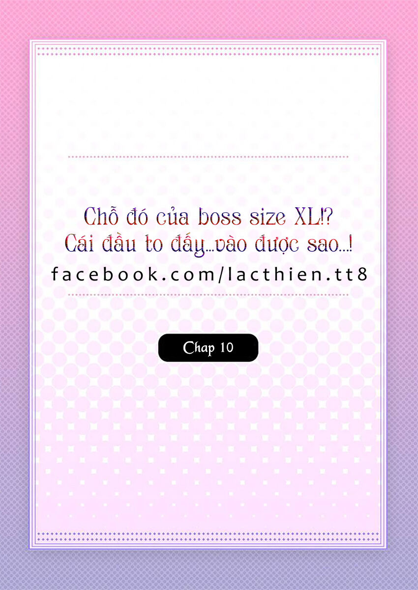 Chỗ Đó Của Boss Size Xl!? Chapter 10 - 3