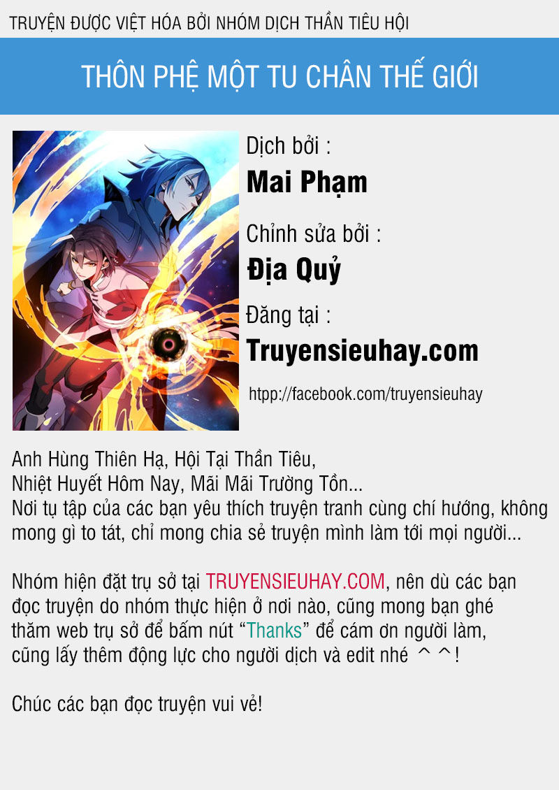 Thôn Phệ Một Thế Giới Tu Tiên Chapter 7 - 1