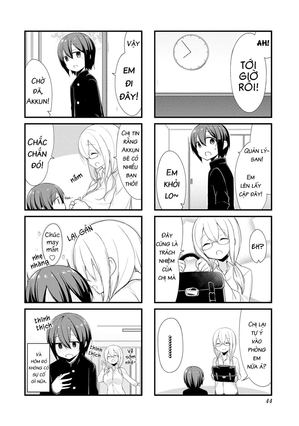 Sunoharasou No Kanrinin-San Chapter 4 - 9