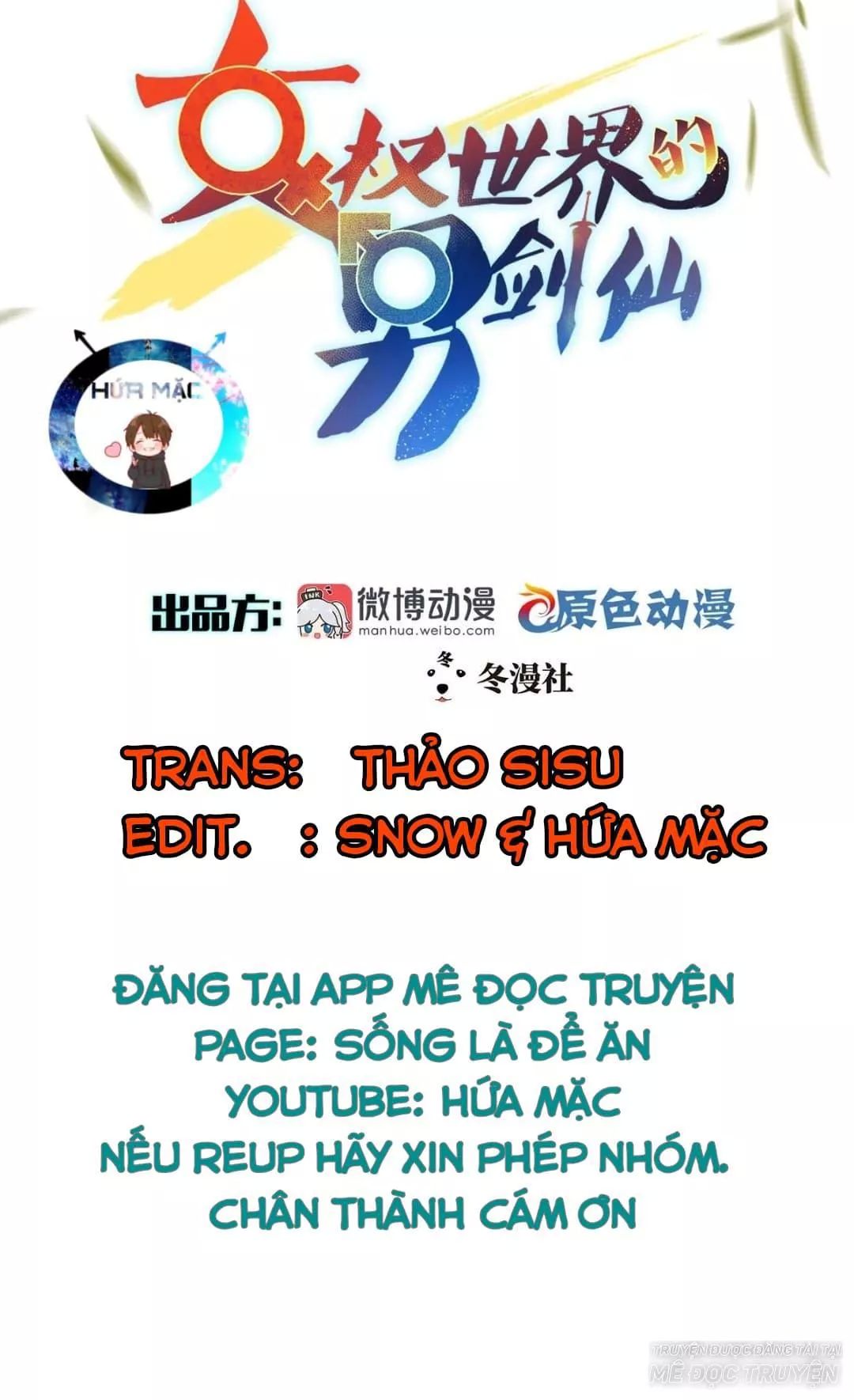 Xuyên Không Vào Thế Giới Nữ Cường Chapter 3 - 1