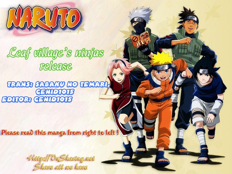 Naruto Chapter 411 - 1