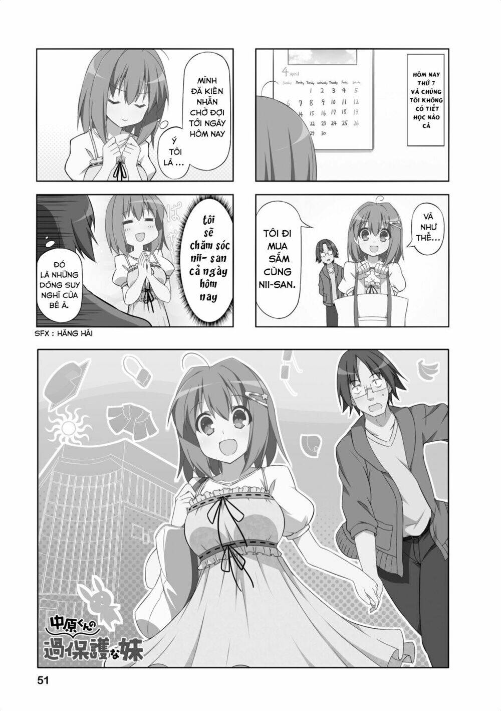 Nakahara-Kun No Kahogo Na Imouto Chapter 5 - 6