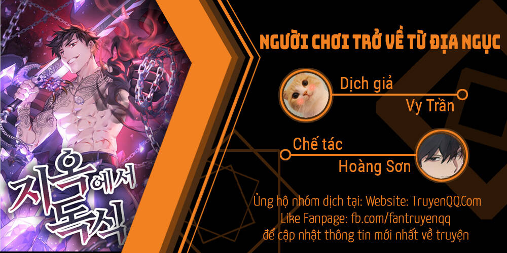 Người Chơi Trở Về Từ Địa Ngục Chapter 3 - 1