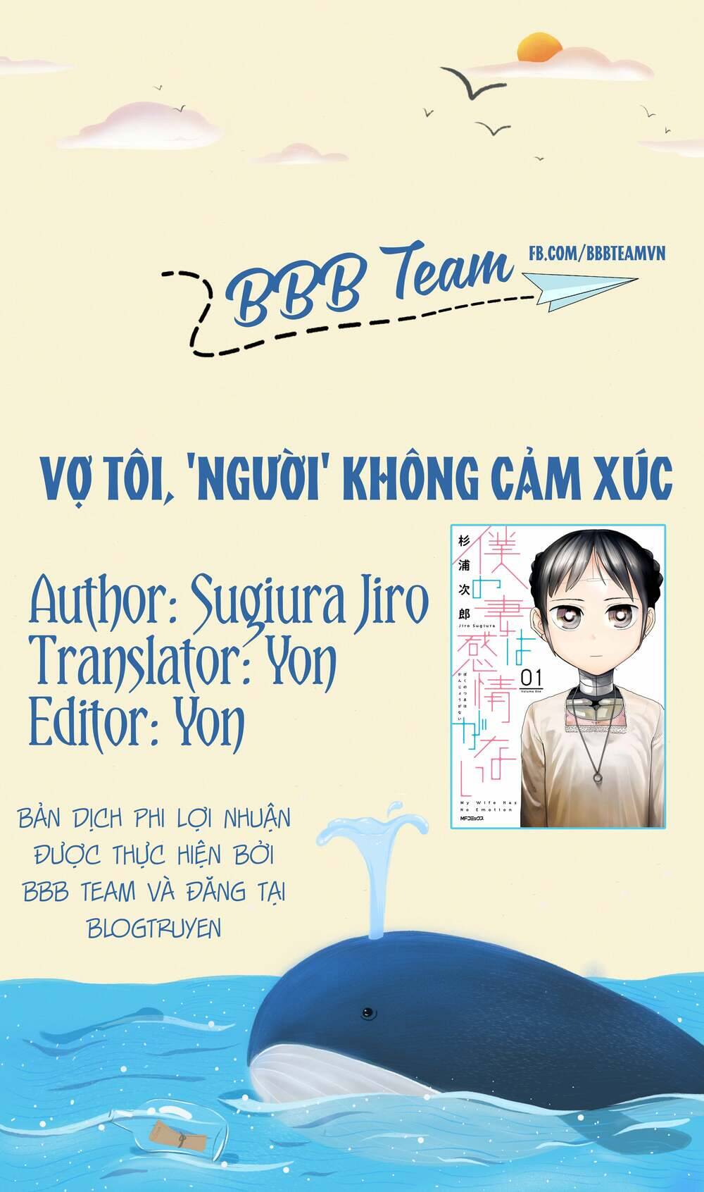 Vợ Tôi, 'Người' Không Cảm Xúc Chapter 2 - 2