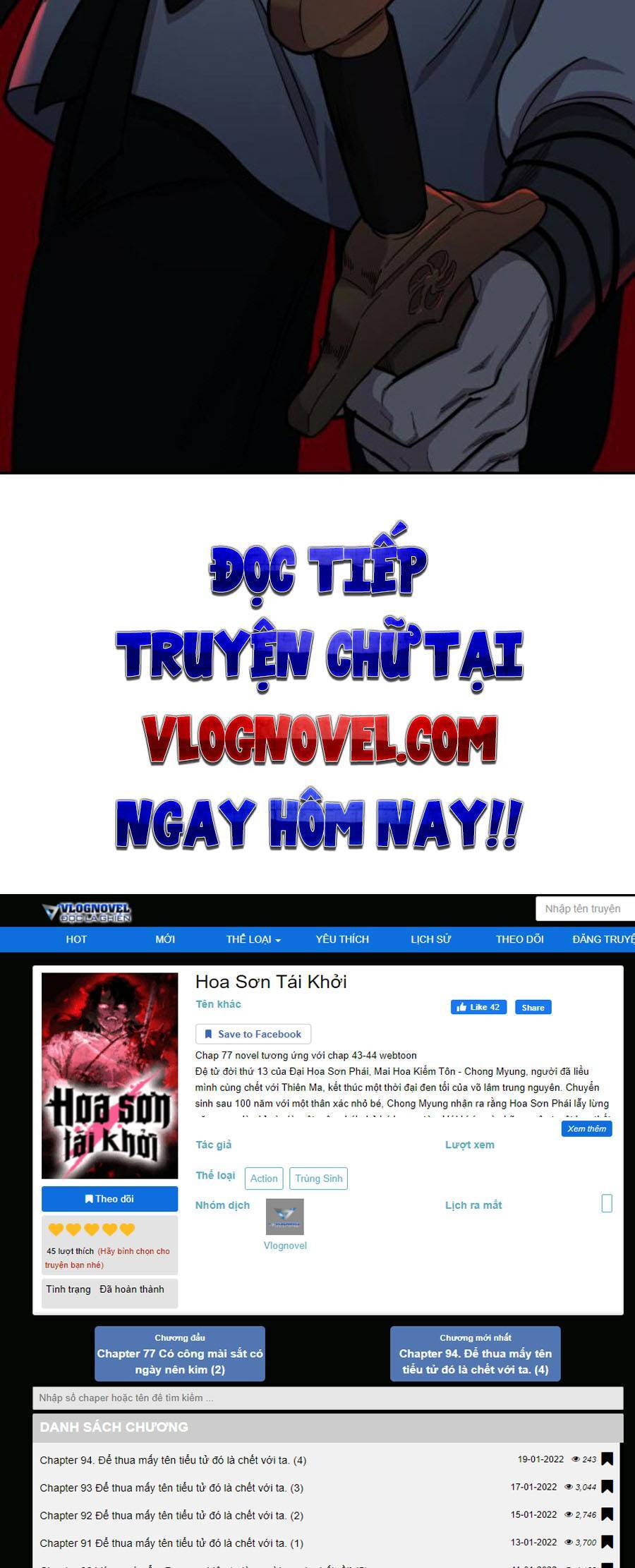 Hoa Sơn Tái Khởi Chapter 48 - 99