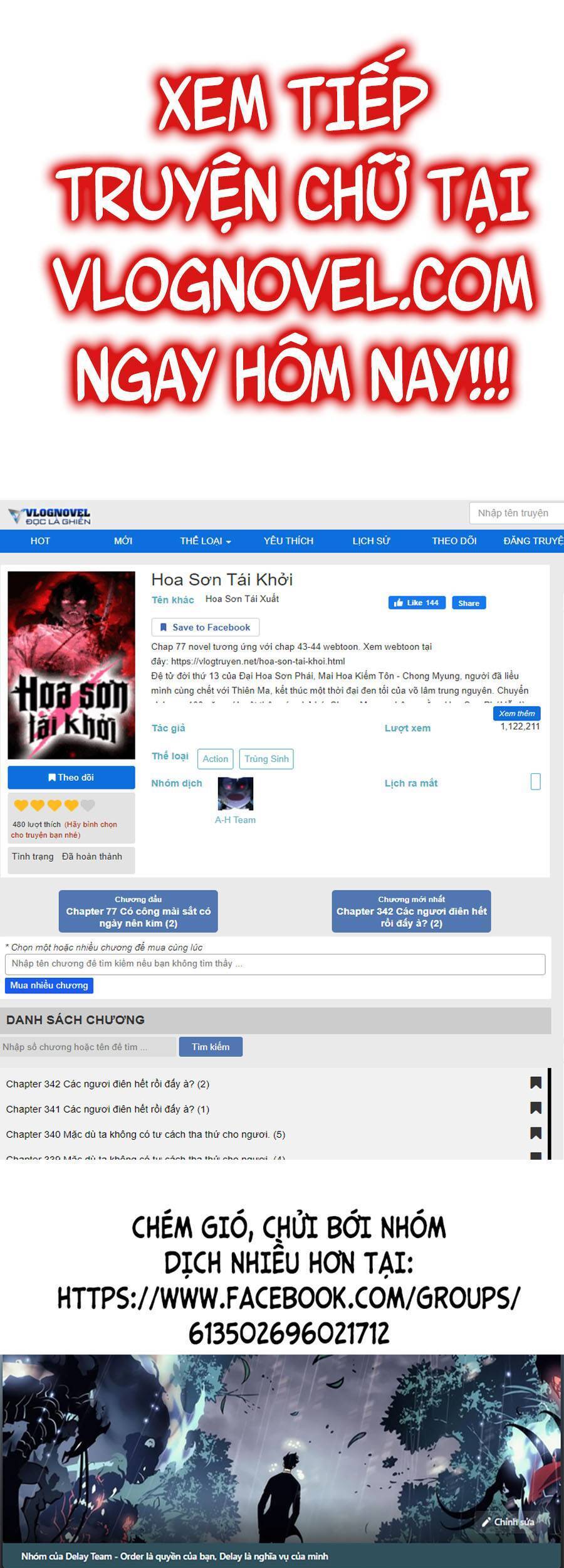 Hoa Sơn Tái Khởi Chapter 58 - 1