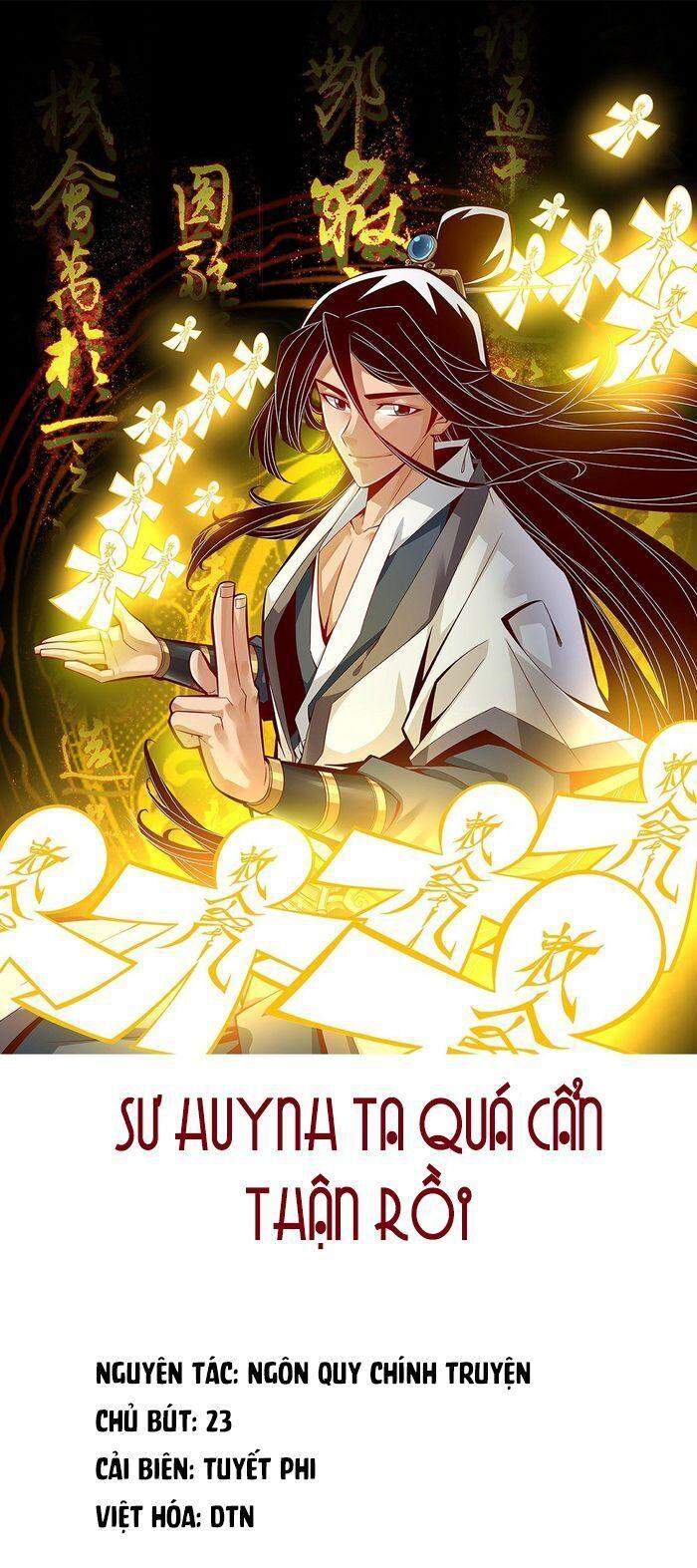 Sư Huynh Của Ta Quá Cẩn Thận Rồi Chapter 6 - 1