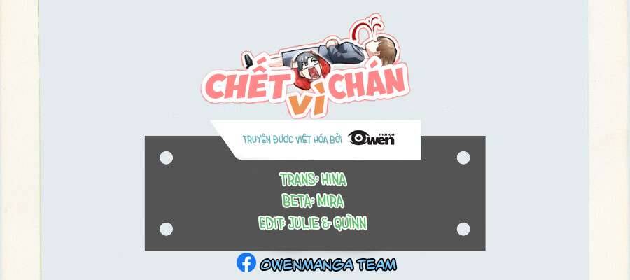 Chết Vì Chán Chapter 2 - 1