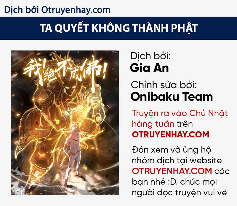 Ta Quyết Không Thành Phật Chapter 2 - 1
